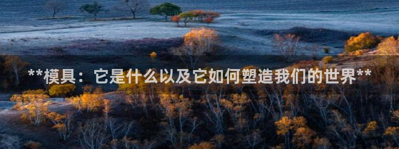 2007so太阳集团下载：**模具：它是什么以及它如何塑造我们的世界**