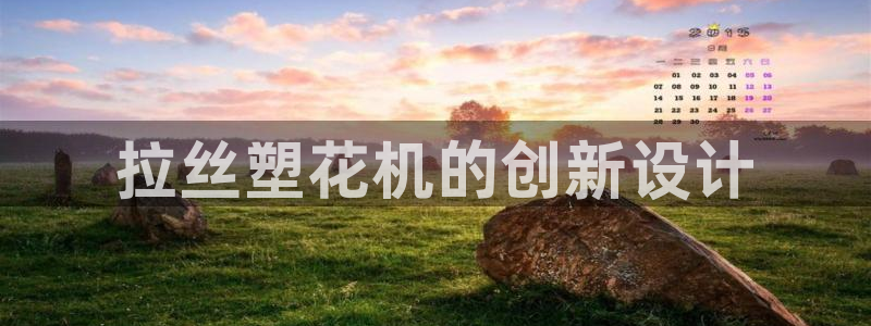 太阳集团城2017：拉丝塑花机的创新设计