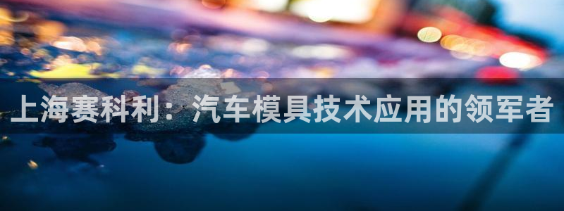 太阳成集团不能提现：上海赛科利：汽车模具技术应用的领军者