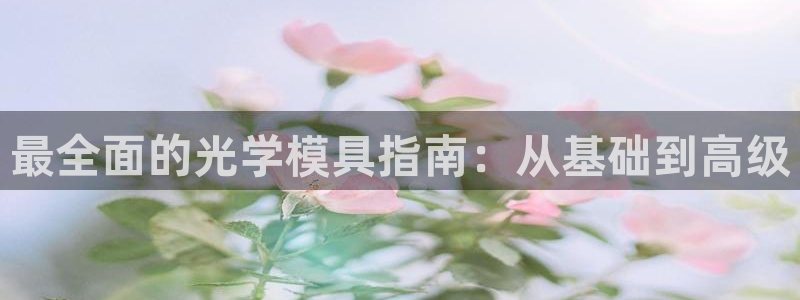 太阳成集团tyc33455cc：最全面的光学模具指南：从基础到高级