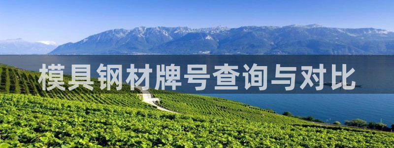 太阳集团网站古天乐代言：模具钢材牌号查询与对比