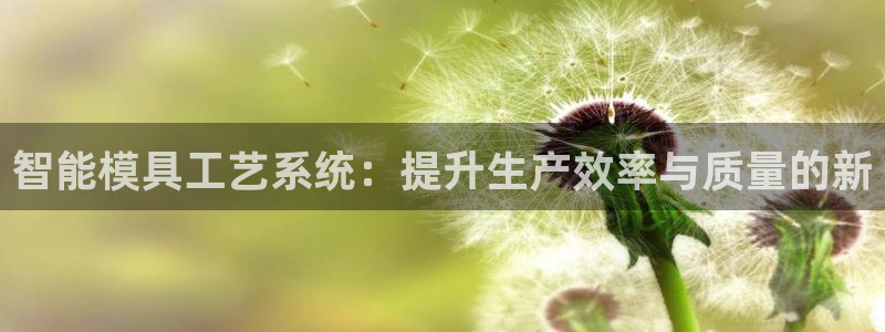 太阳成集团tyc234cc[主页]网址：智能模具工艺系统：提升生产效率与质量的新