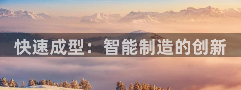太阳sun网站：快速成型：智能制造的创新