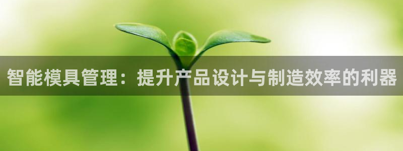 太阳集团2018登录网址：智能模具管理：提升产品设计与制造效率的利器