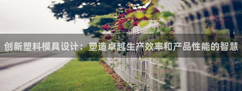 太阳集团董事长的儿子：创新塑料模具设计：塑造卓越生产效率和产品性能的智慧