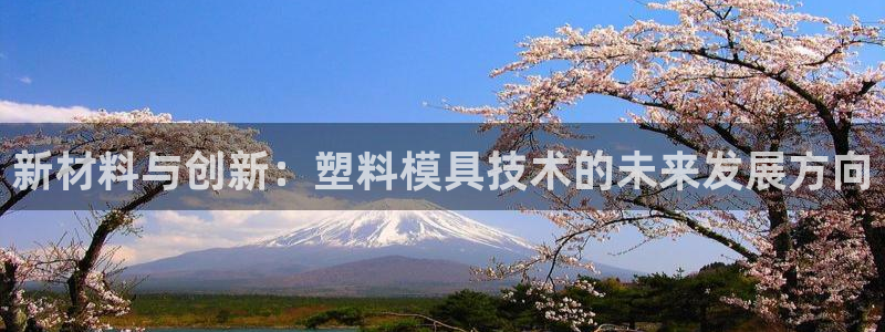 太阳集团娱乐官方网站：新材料与创新：塑料模具技术的未来发展方向