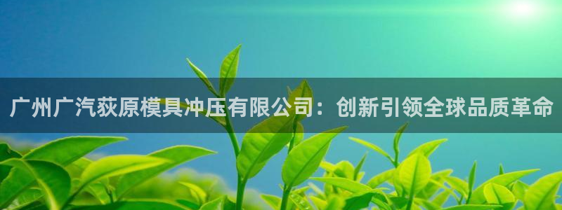 太阳sun网站：广州广汽荻原模具冲压有限公司：创新引领全球品质革命