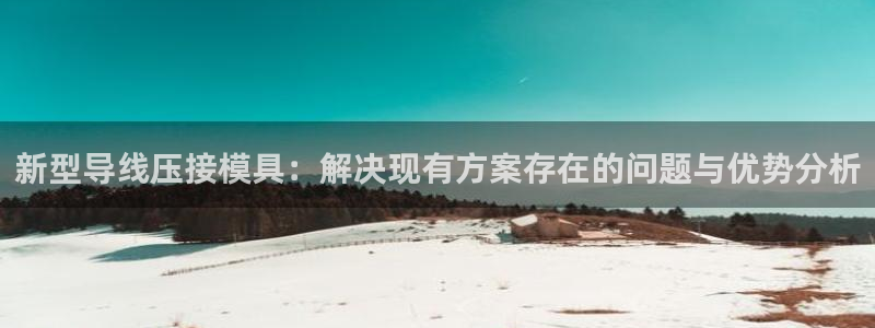 太阳集团是什么：新型导线压接模具：解决现有方案存在的问题与优势分析