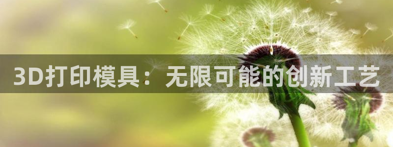 太阳集团下载链接怎么下载：3D打印模具：无限可能的创新工艺