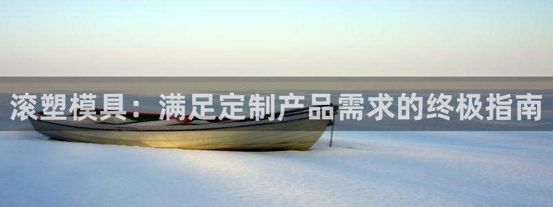 太阳地产集团：滚塑模具：满足定制产品需求的终极指南