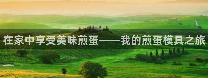 太阳集团董事长的儿子照片：在家中享受美味煎蛋——我的煎蛋模具之旅