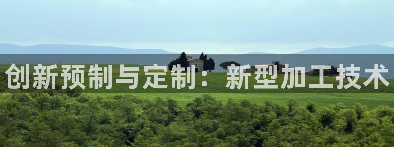 太阳集团城：创新预制与定制：新型加工技术